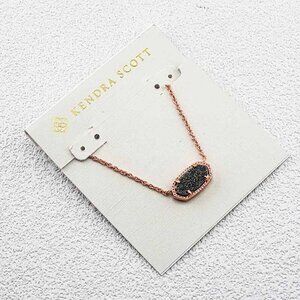 Kendra Scott Gray Quartz Necklace